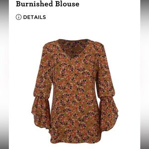 Cabi Burnished Blouse
